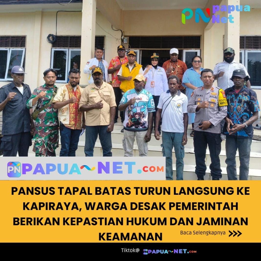 Pansus I DPRK Mimika Turun Langsung ke Kapiraya, Warga Desak Pemerintah Berikan Kepastian Hukum dan Jaminan Keamanan